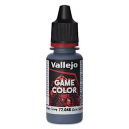 Vallejo Game Color Acrylic Paint - Sombre Grey, 18 ml - front