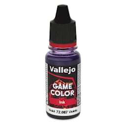 Vallejo Game Color Acrylic Ink - Violet Ink, 18 ml - front of bottle