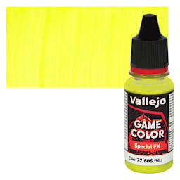 Vallejo Acrylic Xpress Color Paint - Bile - Bottle and Swatch