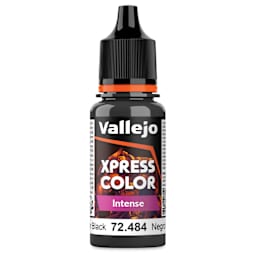 Vallejo Xpress Color Acrylic Paint - Hospitallier Black, 18 ml