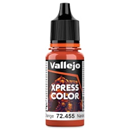 Vallejo Xpress Color Acrylic Paint - Chameleon Orange, 18 ml