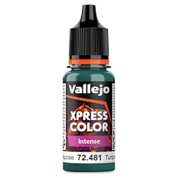 Vallejo Xpress Color Acrylic Paint - Heretic Turquoise, 18 ml