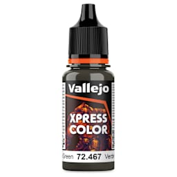Vallejo Xpress Color Acrylic Paint - Camouflage Green, 18 ml