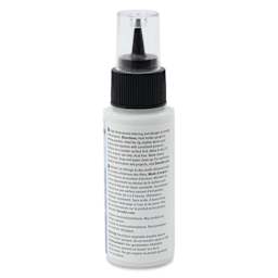 DecoArt Snow Writer Paint - White, 2 oz, back of bottle