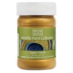 Modern Masters Metallic Paint - Iridescent Gold, 177 ml jar