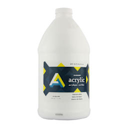 Art Alternatives Economy Acrylic - White, 1.9 L