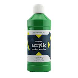 Art Alternatives Economy Acrylic - Emerald Green, 475 ml