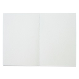 Pacific Arc Sketchbook - Kraft, 3.7" x 5.3", open