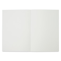 Pacific Arc Sketchbook - Kraft, 5.6" x 8.2", open