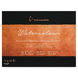 Hahnemühle The Collection Watercolor Block - Rough, 14.1" x 18.9", 140 lb, 10 Sheets front cover