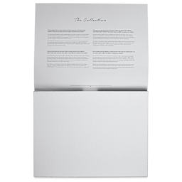 Hahnemühle The Collection Watercolor Block - Rough, 11.8" x 15.7", 300 lb, 10 Sheets open to first page