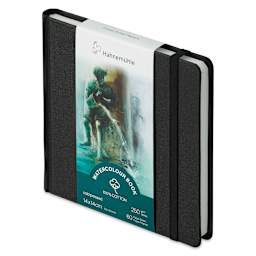 Hahnemühle Watercolor Book - 5.5" x 5.5", 60 Pages, Square (side view)