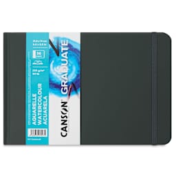 Canson Graduate Watercolor Book - Front cover of the 8-1/2" x 5-1/2" pad