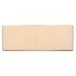 Hahnemühle Toned Watercolor Book - Beige, 5-3/4" x 8-1/4", opened