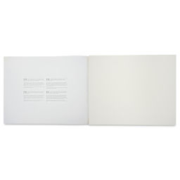 Hahnemühle Expressions Watercolor Block - 15.7" x 19.7", 20 Sheets, 300 gsm - open