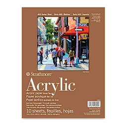 Strathmore 400 Series Acrylic Pad - 9" x 12"