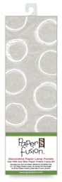 Paper Fusion Decorative Paper Lamp Panels - White Beehive pattern in package