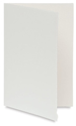 Fabriano Medioevalis Stationery - Portrait Folded Card standing upright at slight angle