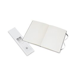 Moleskine Art Collection Watercolor Notebook - 11-3/4" x 8-1/4", Portrait, 60 Pages (open to show paper)