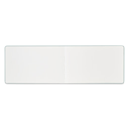 Moleskine Art Collection Watercolor Album - 5" x 8-1/4", Landscape, 72 Pages, Sage, open