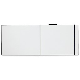 Pentalic Aqua Journal - 8-1/2" x 11", 48 pages - open