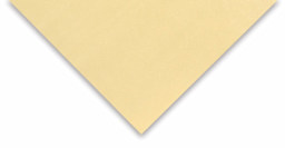 Blick Economy Buff Manila Drawing Paper - Closeup of corner of sheet showing texture and color