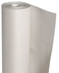 Pacon Newsprint Roll - Closeup of top edge of upright roll, slightly unrolled