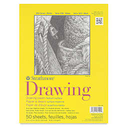 Strathmore 300 Series Drawing Pad - 9" x 12", Glue Bound, front cover