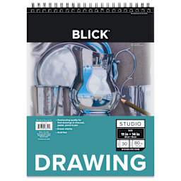 Blick Studio Drawing Pad - 11" x 14", 30 Sheets, corner of pad