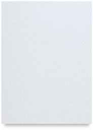 Strathmore Artagain Drawing Paper - Single sheet of Flannel White shown