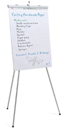 Present-It Easel Pad - Pad shown on easel
