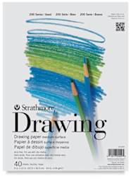 Drawing Paper Pad, 40 Sheets, front cover of pad