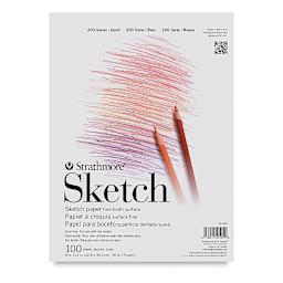 Strathmore 200 Series Sketch Pad - 9" x 12", Tape Bound, Top, 100 Sheets