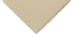 BFK Rives Printmaking Papers - Tan sheet, 22" x 30", 280 gsm. Corner sample.