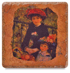 Lazertran Transfer Paper - Example of finished artwork transferred onto tile