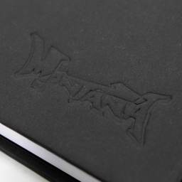 Montana Cans Hardbound Black Book - 12" x 8.5", 75 lb, 144 Sheets