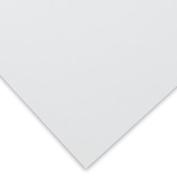 Mohawk Superfine Paper - Corner of White smooth sheet showing color and texture