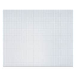 Pacific Arc Gridded Drafting Vellum Pack - 4 x 4 Grid, 8-1/2" x 11". Pkg of 10, single sheet