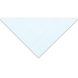 Canson Foundation Graph Pads - Closeup of corner of 8"x 8" grid 