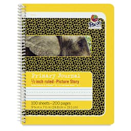 Pacon Primary Picture Story Journal - Front cover of 1/2" Ruled Journal

