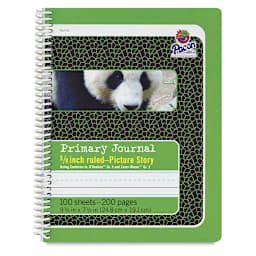 Pacon Primary Picture Story Journal - Front Cover of 5/8" Journal
