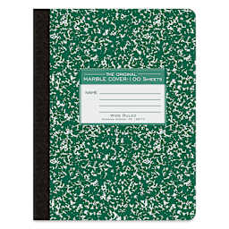 Roaring Spring Composition Notebook - 9-3/4" x 7-1/2", Ruled, Green