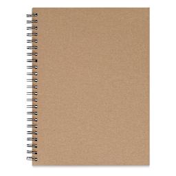 Pacon Ucreate All-In-One Journal - Journal open to sheet of drawing paper