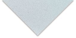 Fabriano Tiziano Paper - Closeup of corner of Pale Felt Blue sheet showing color and texture