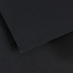 Canson Mi-Teintes Drawing Papers - 8-1/2" x 11", Black, 25 Sheets