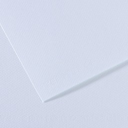 Canson Mi-Teintes Drawing Paper - 19" x 25", Azure, Single Sheet