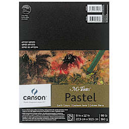 Canson Mi Teintes Drawing Papers - 9" x 12", Earth Tone, Pad, 24 Sheets