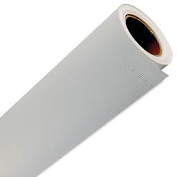 Canson Mi-Teintes Drawing Paper Rolls - Closeup of one end of White roll
