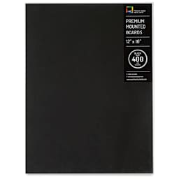 UArt Premium Sanded Pastel Paper Board - 12" x 16", Dark, 400 Grit