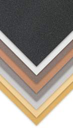 Clairefontaine Pastelmat Sheets - Closeup of corner of colors available 